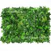 Pared de Plantas Simuladas, Decoración de Césped Artificial de Plástico Falso, Accesorios para Pared de Plantas Verdes, Césped de Eucalipto Simulado Milán Encriptado
