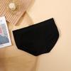 Roupa íntima feminina japonesa transfronteiriça Calcinhas femininas de cor sólida Cintura média Levanta-bumbum Roupa íntima para mulheres