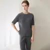 Suéter casual simple de punto fino a rayas retro 100% cachemira pura, prenda básica de punto hecha con hilo Consinee, cachemira para mujer