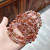 Preço de Fábrica Flor de Cola Vermelha de Mina Antiga Pena de Pombo Koi Fantasma Sangue de Boi Cristal de Fênix Pulseira de Presente para Mulheres