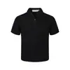 Yidao Vintage 2026 Verão Novo Retrô Americano Pedra Olho de Gato Ombro Reto Solto Casual Malha Polo Manga Curta Masculino
