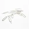 Aguja para extraer tarjeta de teléfono móvil y tableta universal aplicable a oppo Huawei Apple aguja para tarjeta SIM aguja pasante de acero inoxidable original