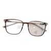 Nuevas Monturas de Gafas Doradas de Plástico de Marco Grande de Moda para Hombres y Mujeres, Estilo de Alta Gama, Se Pueden Adaptar con Lentes Graduados, Luz Azul Anti-Reflejo, Gafas Sin Graduación