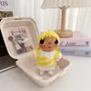Pequeño Jade Yuy Peluche Colgante Ropa Lindo Personaje de Dibujos Animados Set 10cm Muñeca Suéter Gorro