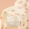 Camiseta de Manga Larga de Algodón Puro para Niñas de Principios de Otoño, Sin Costuras, Todo Algodón, Cuello Redondo Infantil, Top de Otoño, Ropa Interior para Niña Pequeña, Capa Base