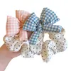Gomas para el pelo de niños estilo coreano, accesorios para el pelo de tela dulce para niñas pequeñas, nuevos y lindos 2025, gomas para moños, adornos para el pelo