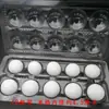 Caja de embalaje desechable para Tangyuan, caja de embalaje comercial con tapa, bandeja transparente de plástico para Tangyuan, caja de embalaje para Tangyuan