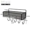 Estante de almacenamiento de cocina sin taladro, caja de almacenamiento para cebolla, jengibre, ajo, canasta para verduras, estante para condimentos, gadget multifuncional para montaje en pared para uso doméstico