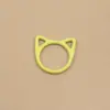 Atacado do Fabricante Liga Colorida Orelhas de Gato Marcadores de Pontos Marcadores de Pontos Fechados Marcadores de Pontos Desenho Animado Ferramentas de Tricô DIY