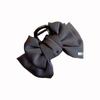 Black Gold Label Bow Grab Clip Feminino 2024 Novo High-end Sense Half Hair Clip Headwear Shark Clip