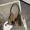 Bolso de felpa para mujer 2026 nueva moda de otoño versátil casual bandolera bolsa de mano tipo tote de gran capacidad para el día a día