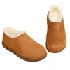 Vendas diretas da fábrica: Coleção de inverno 2026, tudo incluído, com forro de fleece, quentes e confortáveis botas de neve slip-on estilo Birkenstock para mulheres