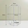 Lámpara de mesa Accesorios DIY Película Lámpara de ambiente Soporte Gancho Flor Marco de hierro Cuerda de cáñamo trenzada Pantalla de lámpara hecha a mano en relieve