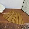 [Liquidación] Pantalones Cortos Amarillos Marrones de Verano para Niñas, Estilo Casual Nuevo, Elegante y Moderno para Bebés, Ropa Infantil de Calidad