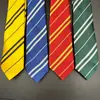 Temu transfronterizo popular corbata de Harry Potter Accesorios de corbata unisex para juego de rol de la Academia de Magia en stock