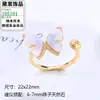 Aretes de Cristal Triturado para Boba, Postes Vacíos, Aretes de Mariposa, Set de Accesorios de Aretes Frescos y Dulces