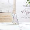 Vaso de Vidro Origami Nórdico Luxo Leve Galvanizado Colorido Irregular Decorações para Mesa de Jantar Sala de Estar Atacado
