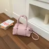 Bolsa de Bolos Nueva de Estilo Coreano para la Primavera 2026, de Nicho, Simple y Exquisita para Mujer, Bolso de Hombro Cruzado de Moda y Versátil para el Trayecto