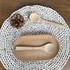 Cuchara de bambú de 15 cm al por mayor, cuchara doméstica, cuchara sopera, cuchara multifunción para salsa, cuchara partida de mango largo de estilo japonés, cuchara de cabeza grande