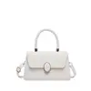 Bolsa de Hombro Individual Nueva de Moda Otoño 2026 Estética Simple Cuadrada Cruzada Personalidad Patchwork Moda de Mano para Mujer