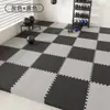 Tapetes Gruesos para Piso de Gimnasio para Uso en Casa, Tapetes de Ejercicio Aislantes de Sonido y Amortiguadores de Impacto, Tapetes de Piso de Espuma de Área Grande con Ensamble
