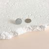 Granos pequeños de oro y plata dorados aretes elásticos ajustables clip de cojín plato para incienso de mosquito clip para oreja aretes terminados semiacabados accesorios