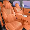 Cojín para asiento de coche Wenjie M8 de cinco y seis plazas, cuero ultradelgado, no afecta la ventilación, cambio de color interior del cojín del asiento, cubierta de asiento elegante