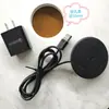 Muebles de Computadora Escritorio Embebido Cargador Inalámbrico de 15W Mesita de Noche Mesa de Escritorio Carga Inalámbrica para Teléfono Móvil Accesorios de Carga Rápida