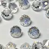 Piedras Sueltas Cortadas para Fuegos Artificiales Recubiertos, Cielo Iridiscente Destello Caliente Diamante de Alto Carbono Uñas Arte Circonita Tendencia TikTok Xiaohongshu Lujo Ligero