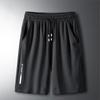 Shorts de Seda de Gelo Calças Casuais Masculinas Respiráveis Soltos Tamanho Grande Calças Masculinas com Ar Condicionado Ultra Finas Secagem Rápida Calças Esportivas Verão Finas