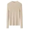 Suéter de Punto de Cuello Medio Alto para Mujer 2026 Nuevo Estilo Adelgazante de Cuello Medio Capa Base Suéter Otoño Invierno Una Pieza Dropshipping