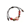 Jingdezhen nuevo encantador fresco y seguro pulsera de cerámica navideña pulsera joyería con elemento de manzana