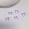 Venda por atacado tiktok pequeno livro vermelho hot bow tamanho estilo nail art joias resina diy handmade material acessórios