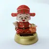 Os novos ornamentos de carro do Deus da Riqueza de energia solar ornamentos de carro da sorte artesanato criativo versão Q presentes uma geração de cabelo