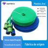 Tubo de água plano de PVC à prova de explosão de alta pressão resistente à pressão tubo de água mangueira de irrigação de jardim tubo de plástico mangueira de irrigação agrícola grosso