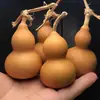 Pieza de mano pequeña de calabaza para envolver dedos, Suave para jugar, Adorno pequeño, Mini calabaza para girar con la mano