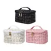 Set de Ganchillo Estilo Chanel, Herramientas de Tejido para el Hogar, Ganchillos, Cinta Métrica, Agujas de Ojo Grande de Plástico, Combinación de Hilo de 4 Cabos