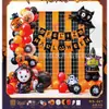 Feliz Halloween Set de Globos de Halloween en Español Suministros para Decoración de Fiestas Amazon Transfronterizo
