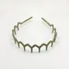 Diadema Ondulada Hueca Antideslizante de 13 Dientes Color Caramelo Europea y Americana Transfronteriza Diadema para Mujer Mate Accesorio para el Cabello Borde Ancho