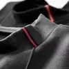 Ropa Interior Térmica para Hombre Terciopelo de Doble Cara Temperatura Constante Camiseta de Manga Larga Color Sólido Combinable Cuello Medio Alto Camiseta Base Top
