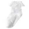 Meias Femininas de Verão em Malha Respirável com Renda para Dança Alta Elasticidade Não Apertam Meias de Meia-Calça para Bebê Princesa de Verão