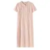 Nuevo Vestido Cheongsam Mejorado Estilo Chino Verano 2026 Nuevo Vestido de Rayas Verticales con Huecos Adelgazante en la Cintura 254876