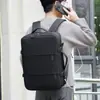 Mochila para Mujer con Compartimento Independiente para Zapatos, Bolsa de Equipaje Expandible para Viajes de Negocios con Puerto USB, Bolsa para Portátil de Negocios de 15.6 pulgadas para Hombre