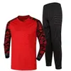 Conjunto de Uniforme de Portero de una Pieza para Dropshipping con Mangas Largas, Almohadillas de Esponja, Camiseta de Portero Anticaídas y Anticolisión para Entrenamiento, Uniforme de Fútbol