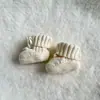 Calcetines de algodón para exportación INS calcetines para recién nacidos calcetines para bebé niño y niña calcetines de lana tejidos calcetines hechos a mano calcetines para niños pequeños