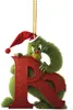 Decoraciones del Alfabeto del Grinch de Amazon Decoraciones para Árbol de Navidad Adornos Colgantes