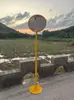 Espejo Fotográfico de Celebridad de Internet, Espejo Reflectante Cóncavo-Convexo, Decoración para Actividades al Aire Libre, Espejo de Gran Ángulo, Toma de Fotos en Atracciones Turísticas, Espejo Rosa Divertido