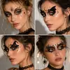 Pegatinas para Ojos de Halloween al por Mayor Pegatinas Creativas para Maquillaje de Ojos Decoración de Fiesta Maquillaje Oscuro Pegatinas de Tatuaje para Ojos Personalizadas