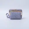 Portatarjetas y Monedero, Nuevo Monedero Multifuncional con Clip y Correa de Muñeca Desmontable, Portatarjetas y Monedero de Dos Piezas Estilo Acordeón