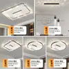 Lâmpada de teto LED de espectro completo Proteção para os olhos Sala de estar Quarto Iluminação moderna Combinação de iluminação simples Pacote completo